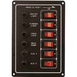 PLASTIMO Tableau 6 Disjoncteurs