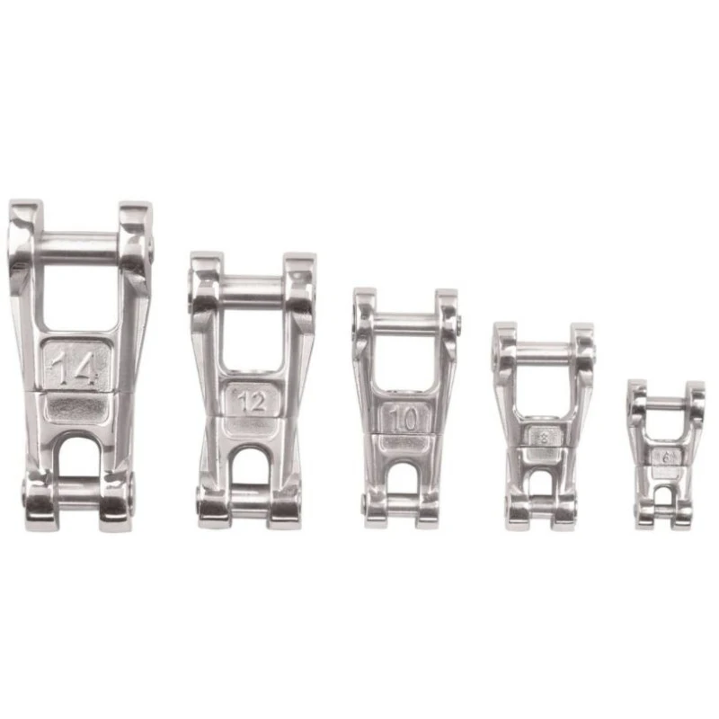 PLASTIMO Connecteur Chaîne-ancre Inox à émerillon