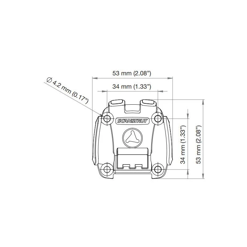 SCANSTRUT Rokk Mini Base à Visser RLS-104 – Image 3