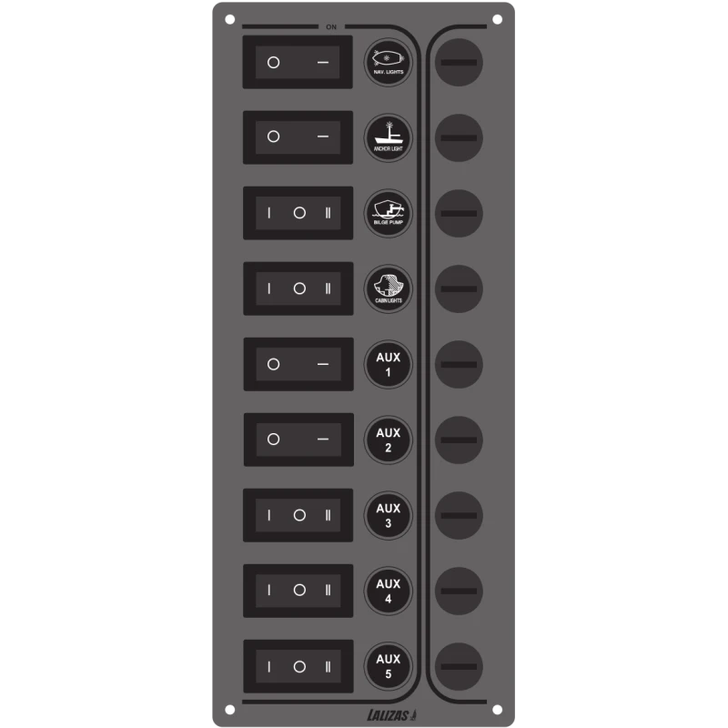 LALIZAS Tableau électrique SP Ultra Anthracite