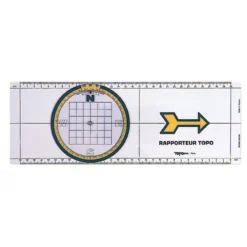 TOPOPLASTIC Rapporteur Topo Noir Et Jaune
