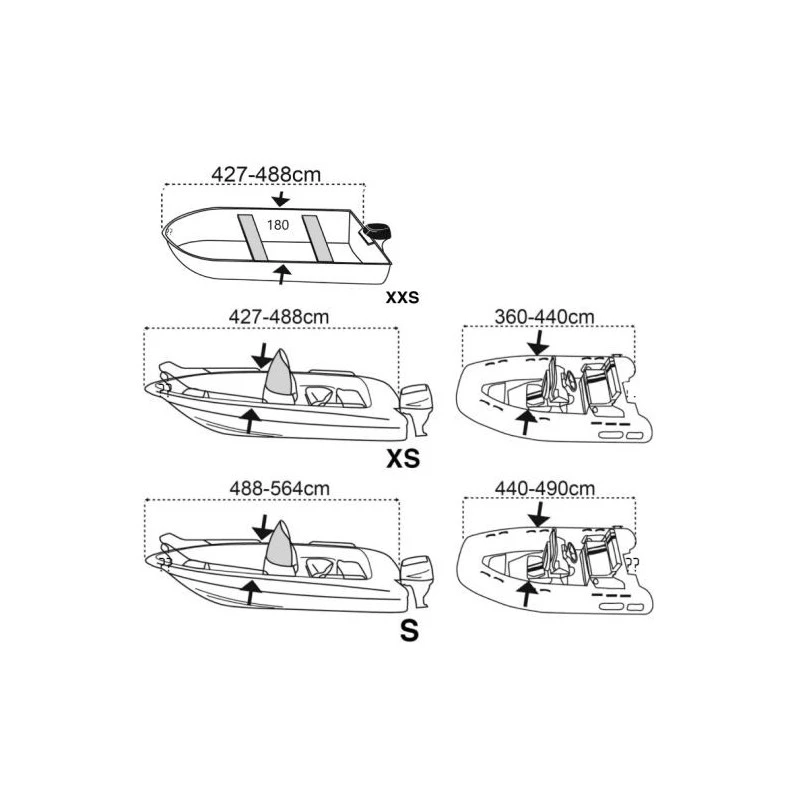 TREM Housse De Bateau 4,25 à 7,10 M – Image 3