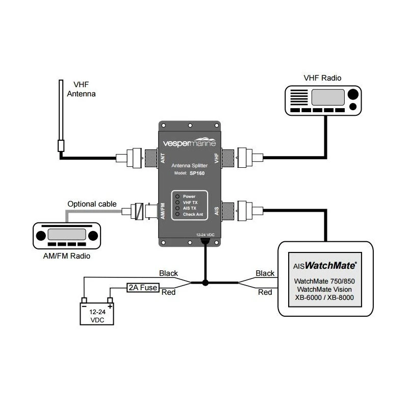 VESPER MARINE Splitter SP-160 – Image 2