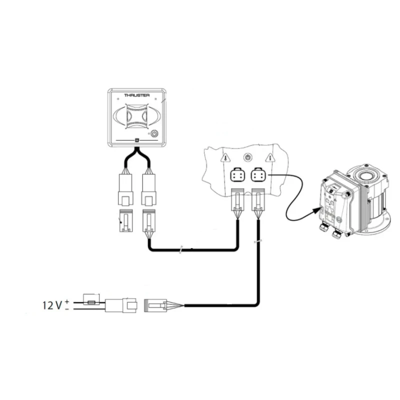 VETUS Kit Propulseur D'étrave Pro DC/DC Bateau 8-12m – Image 4