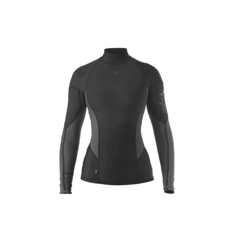 ZHIK Top Spandex® Femme Noir